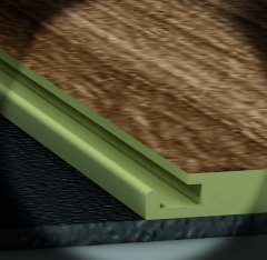 PodVinyl zámkové podlahy - detail