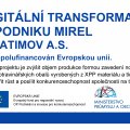 Digitální transformace v podniku Mirel Vratimov a.s.