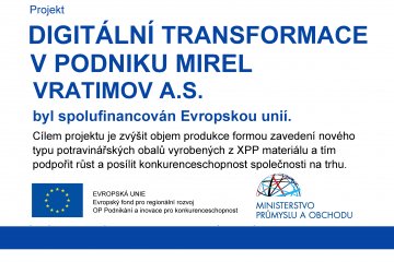 Digitální transformace v podniku Mirel Vratimov a.s.